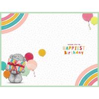 8th Birthday Me to You Bear Birthday Card Extra Image 1 Preview